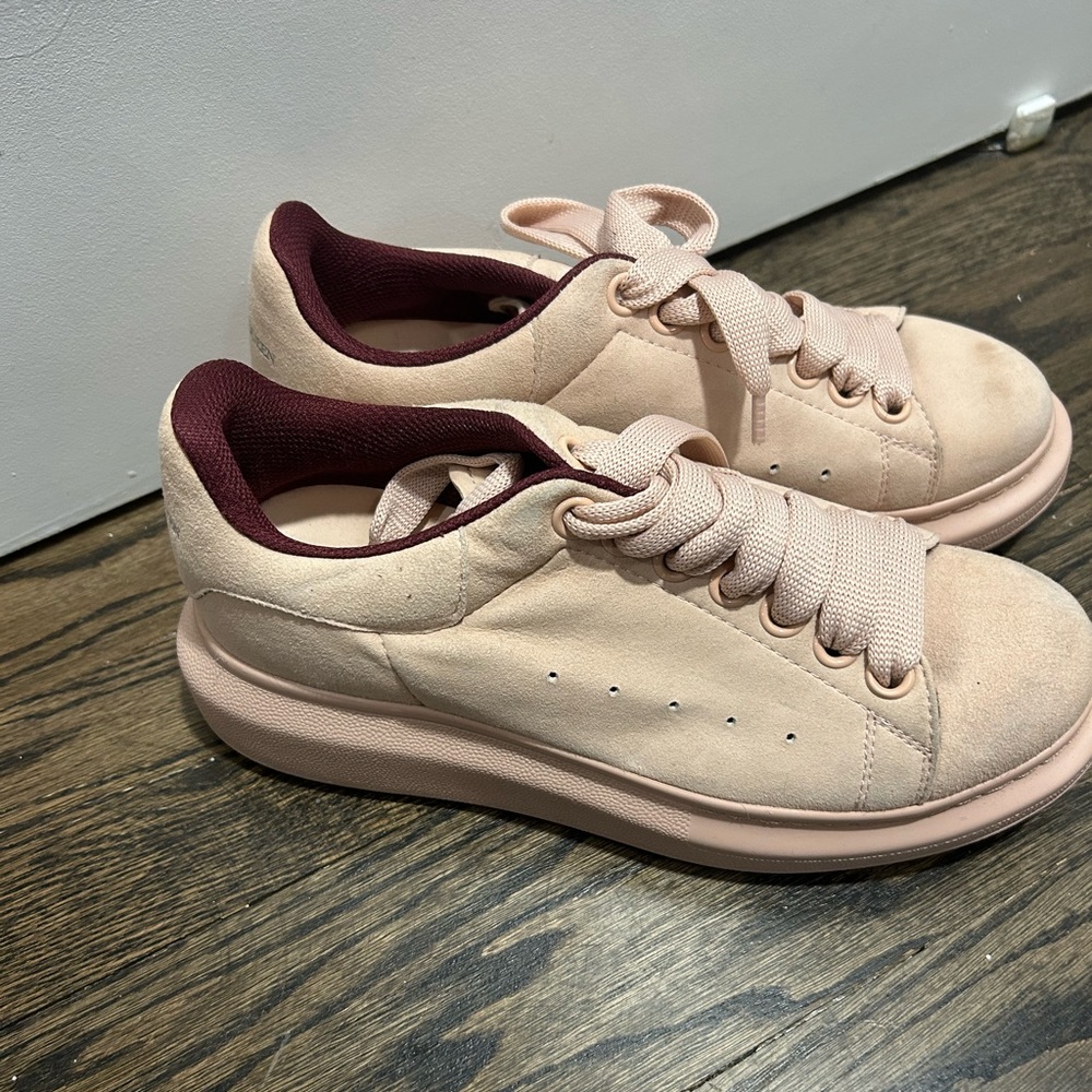 Alexander McQueen pink sneakers, size 36